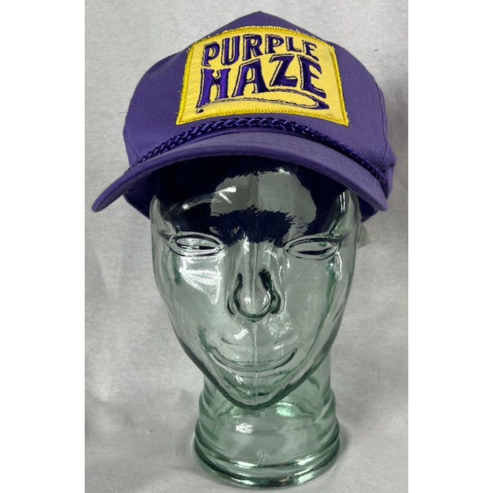 Purple Haze Beer Snapback Hat cap Trippy Psychedelic Brewery